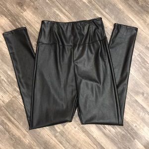 Faux Leather Pants